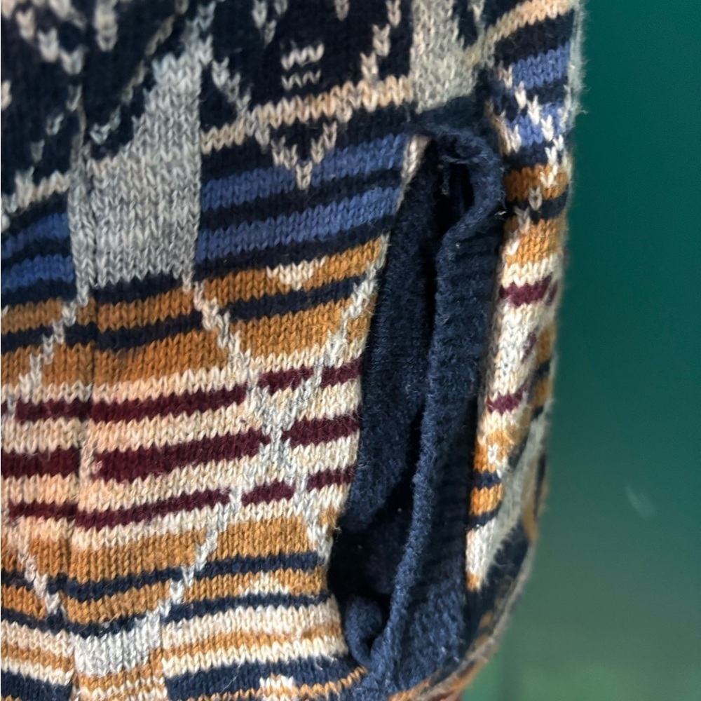 American Rag Multicolor Knit Sweater Cardigan - Picture 5 of 6